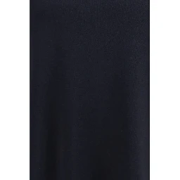 Blue Cotton Long Sleeve T-Shirt