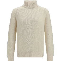 White Cashmere Turtleneck