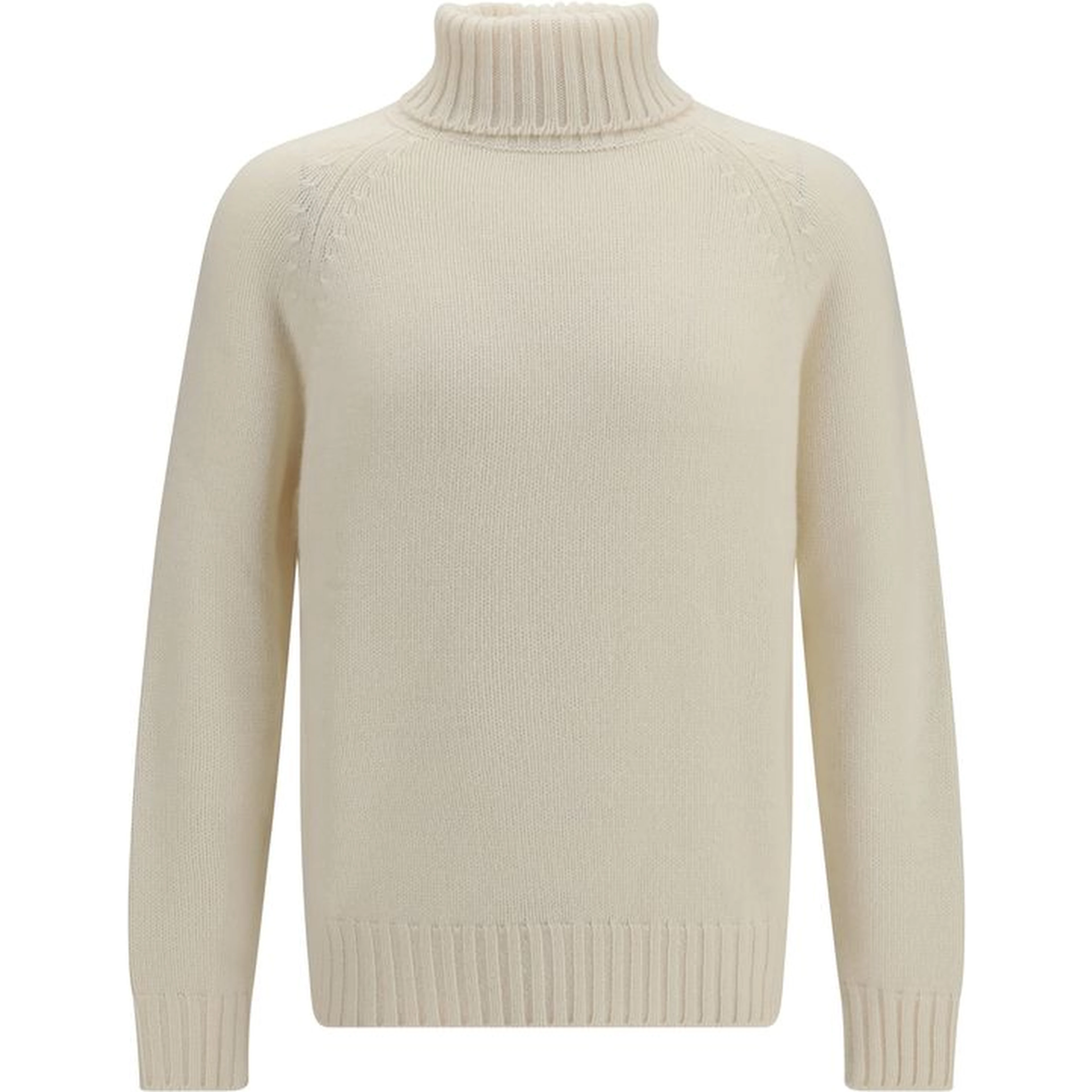 White Cashmere Turtleneck