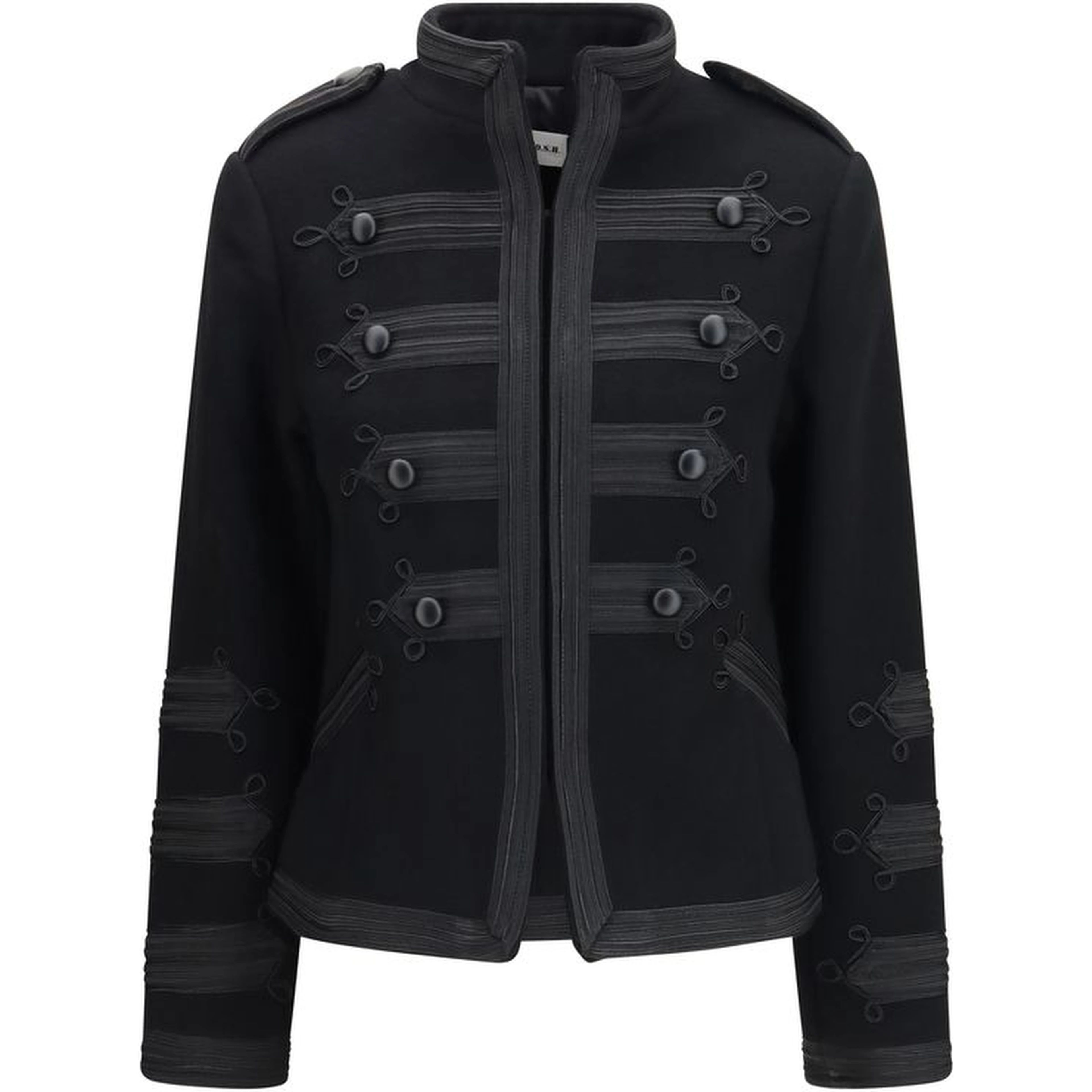 Black Wool Oves Aries Jacket
