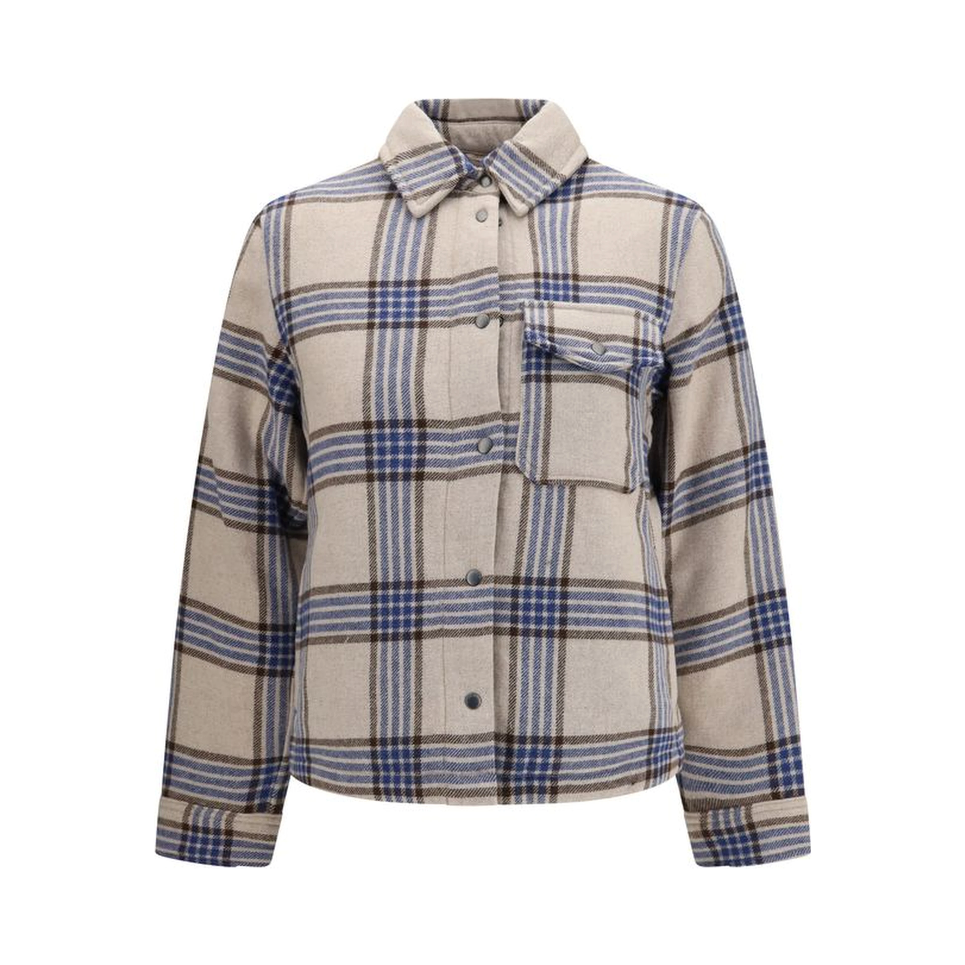 Beige Wool Oves Aries Denim Jacket