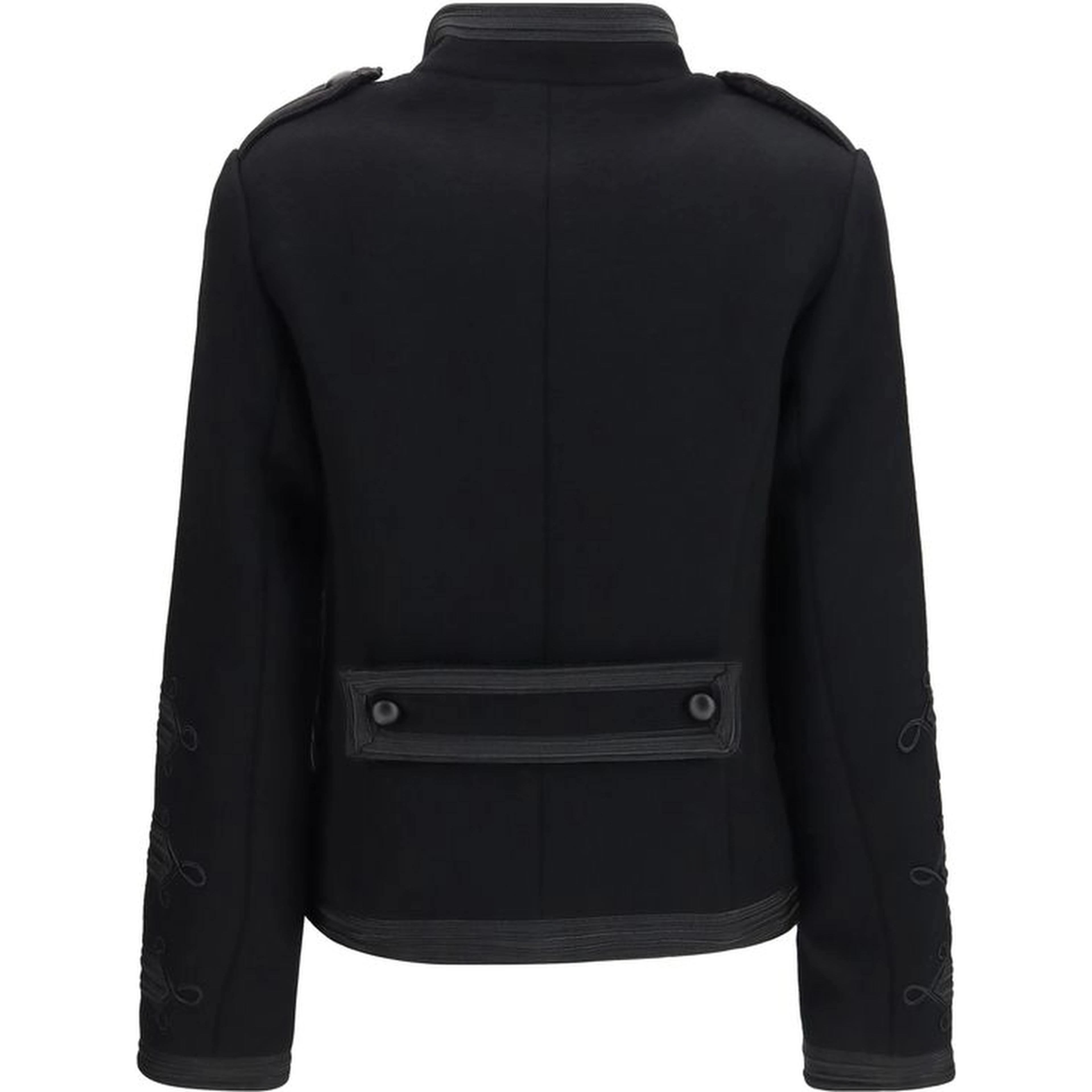 Black Wool Oves Aries Jacket