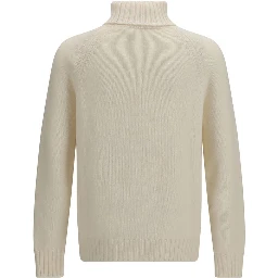 White Cashmere Turtleneck