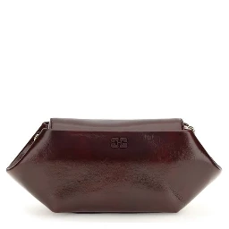 Bordeaux Polyethylene Shoulder Bag