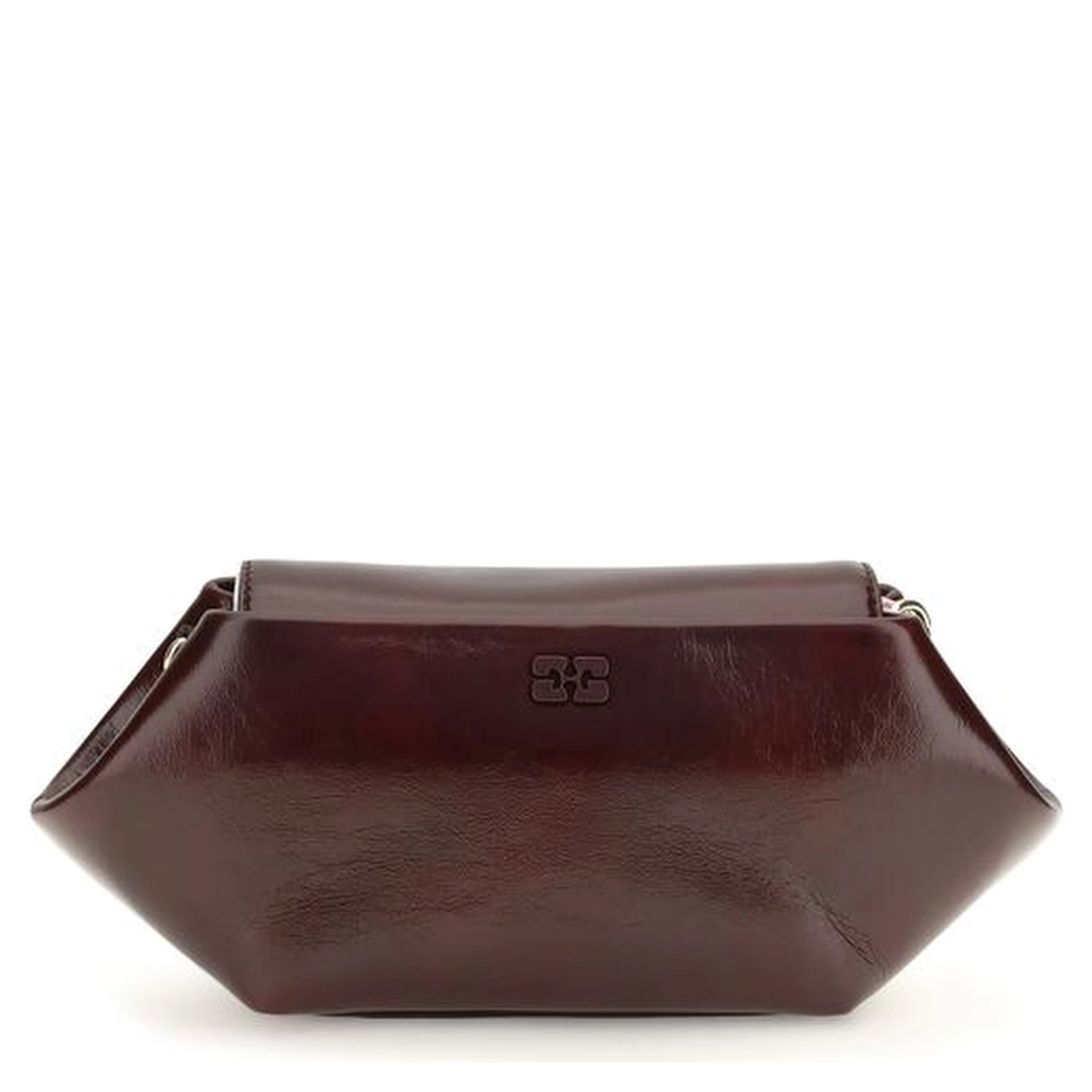 Bordeaux Polyethylene Shoulder Bag