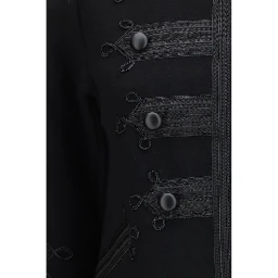Black Wool Oves Aries Jacket