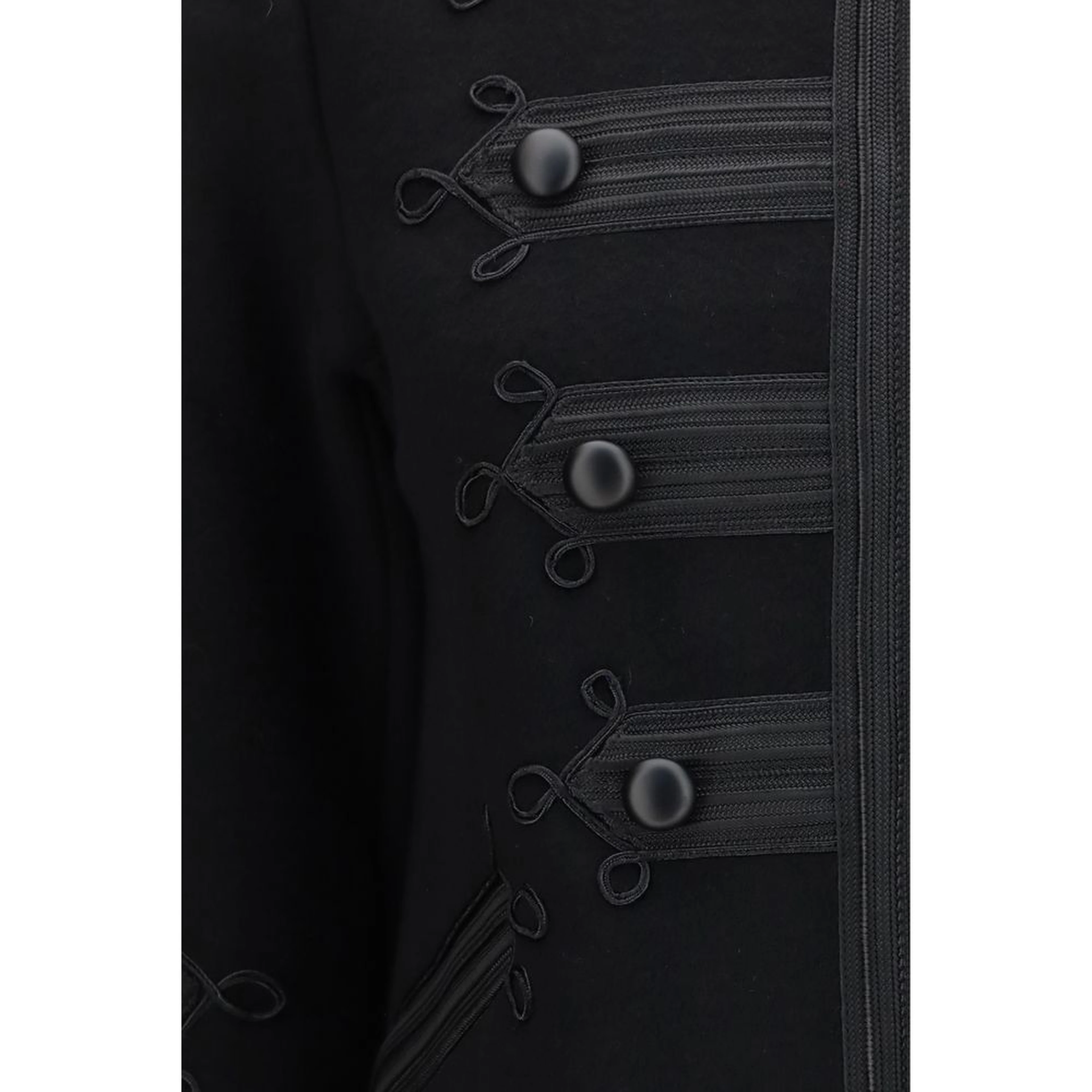 Black Wool Oves Aries Jacket