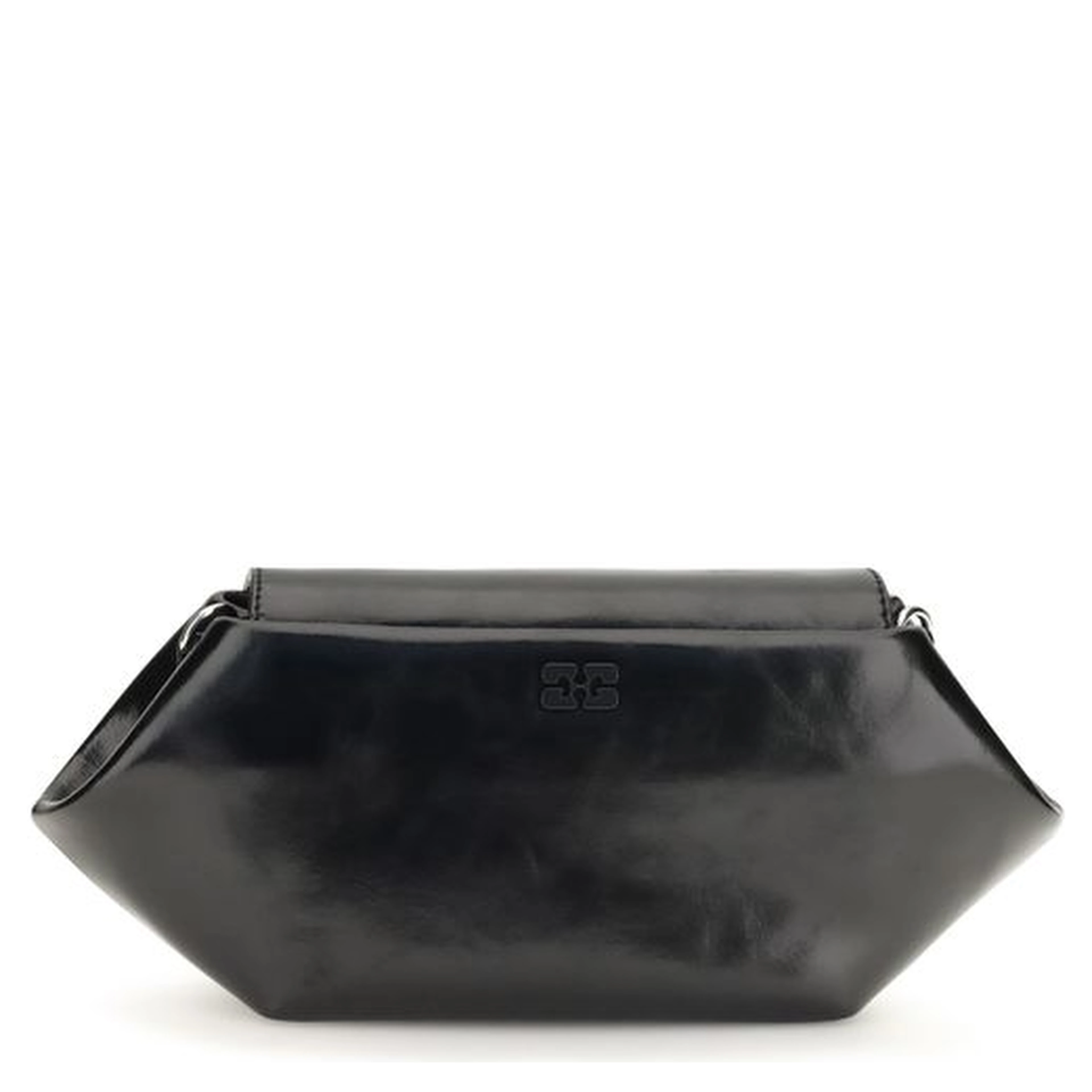 Black Polyethylene Shoulder Bag