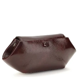 Bordeaux Polyethylene Shoulder Bag