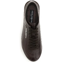 Brown Calf Leather Bos Taurus Low Top Sneakers
