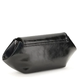 Black Polyethylene Shoulder Bag