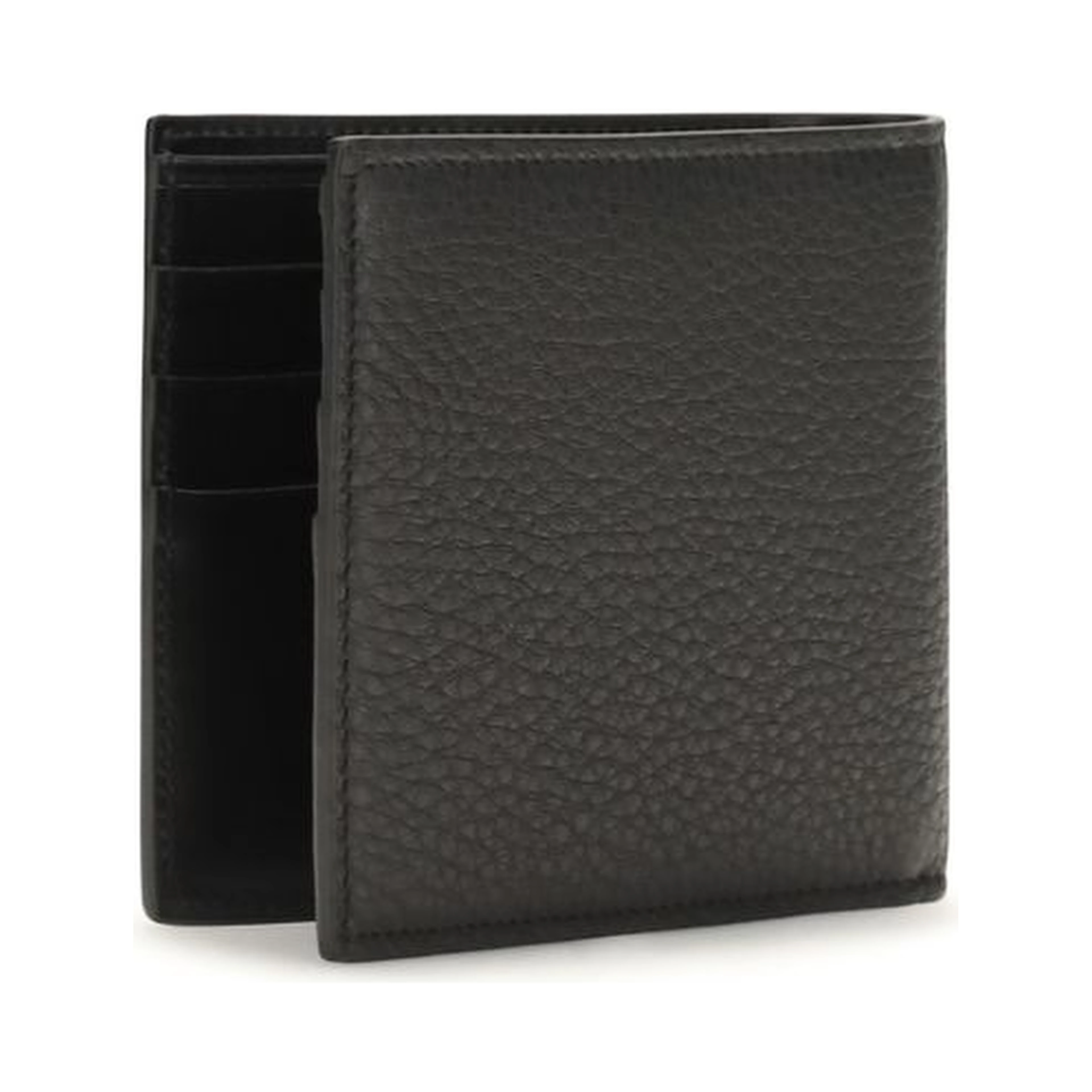 Black Calf Leather Bos Taurus Wallet