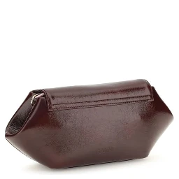 Bordeaux Polyethylene Shoulder Bag