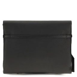 Black Calf Leather Bos Taurus Shoulder Bag