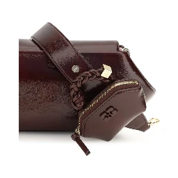 Bordeaux Polyethylene Shoulder Bag