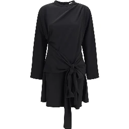 Black Recycled Polyester Cocktail Dress