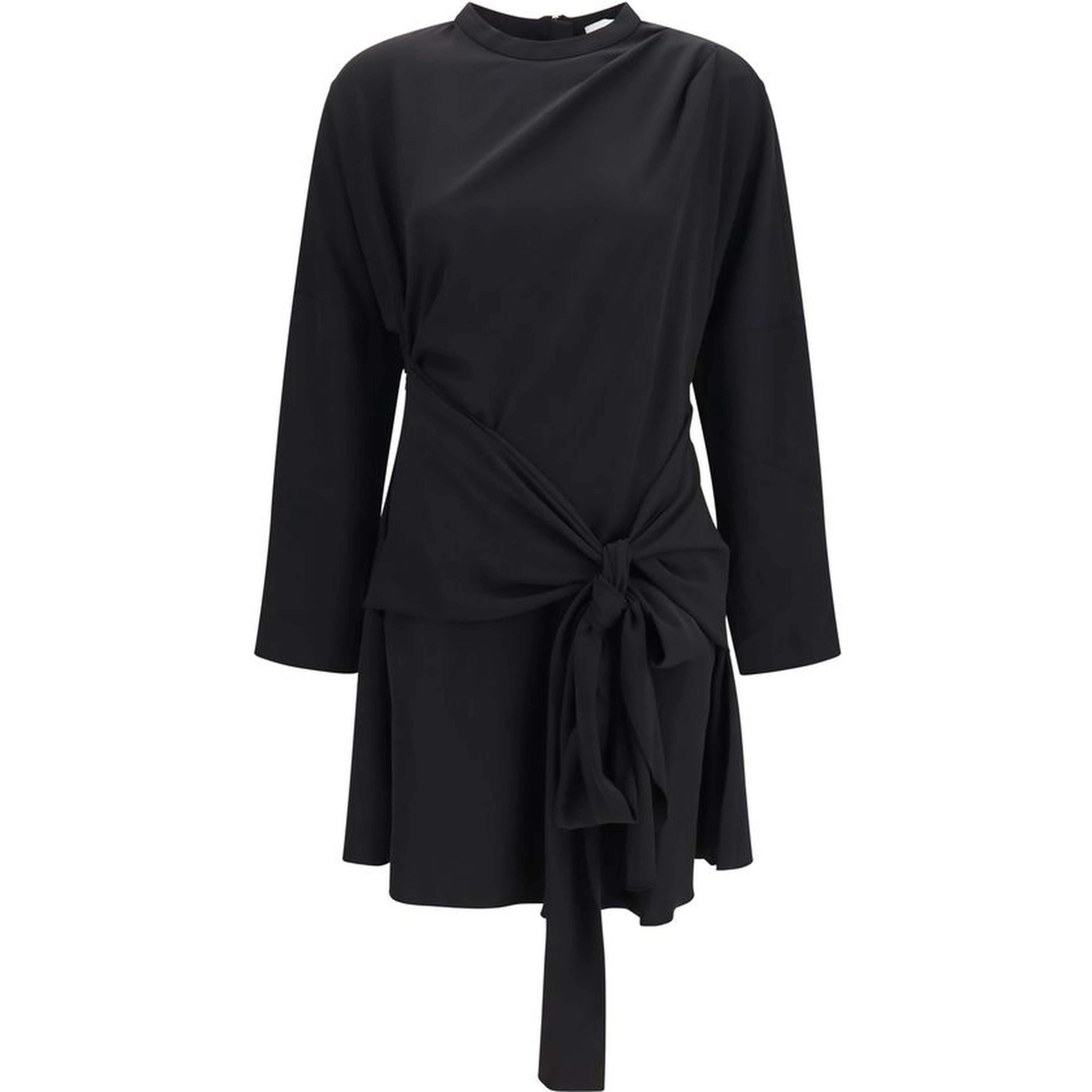 Black Recycled Polyester Cocktail Dress