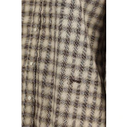 Beige Cotton Dress Shirt