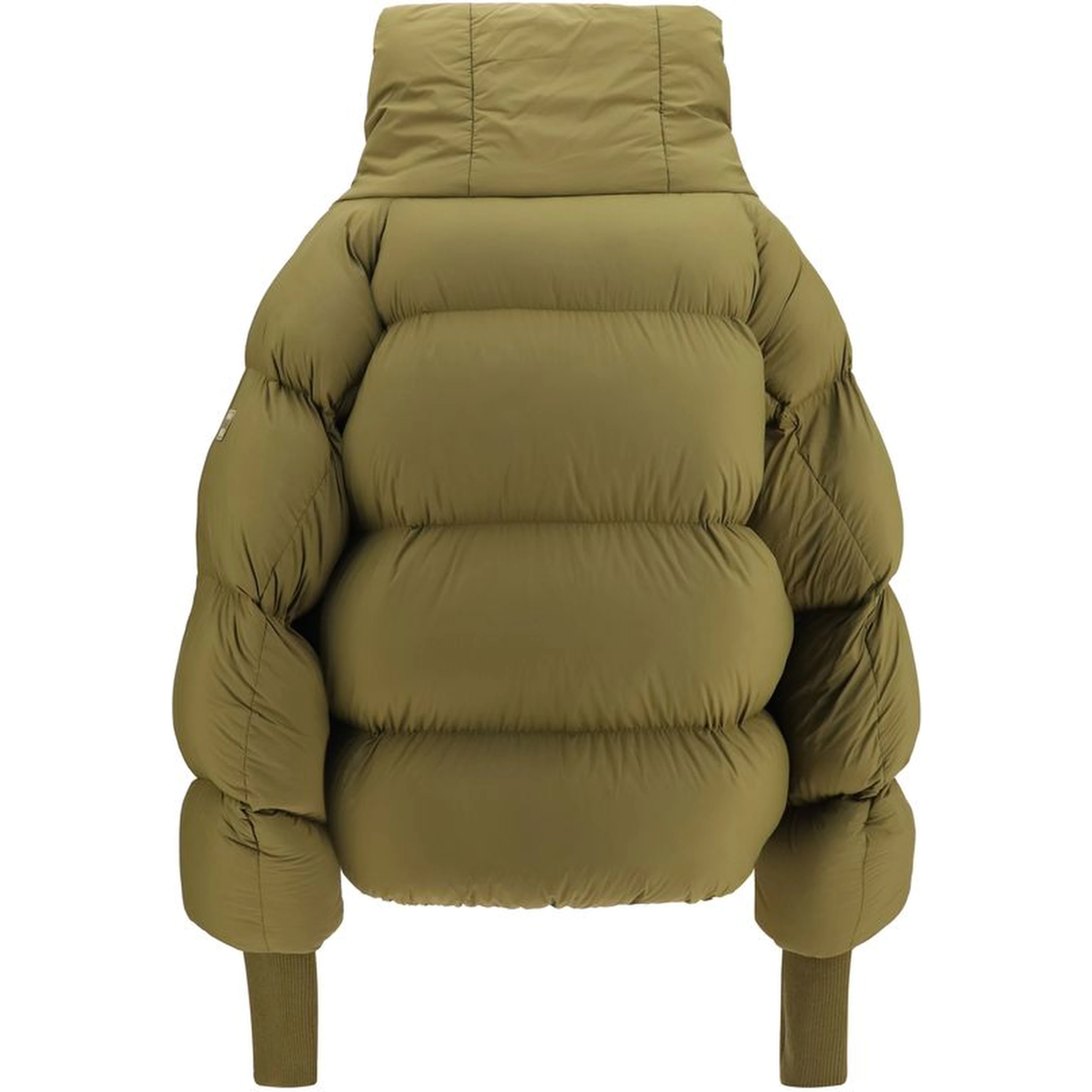 Bicolor Polyamide Full-Length Jacket
