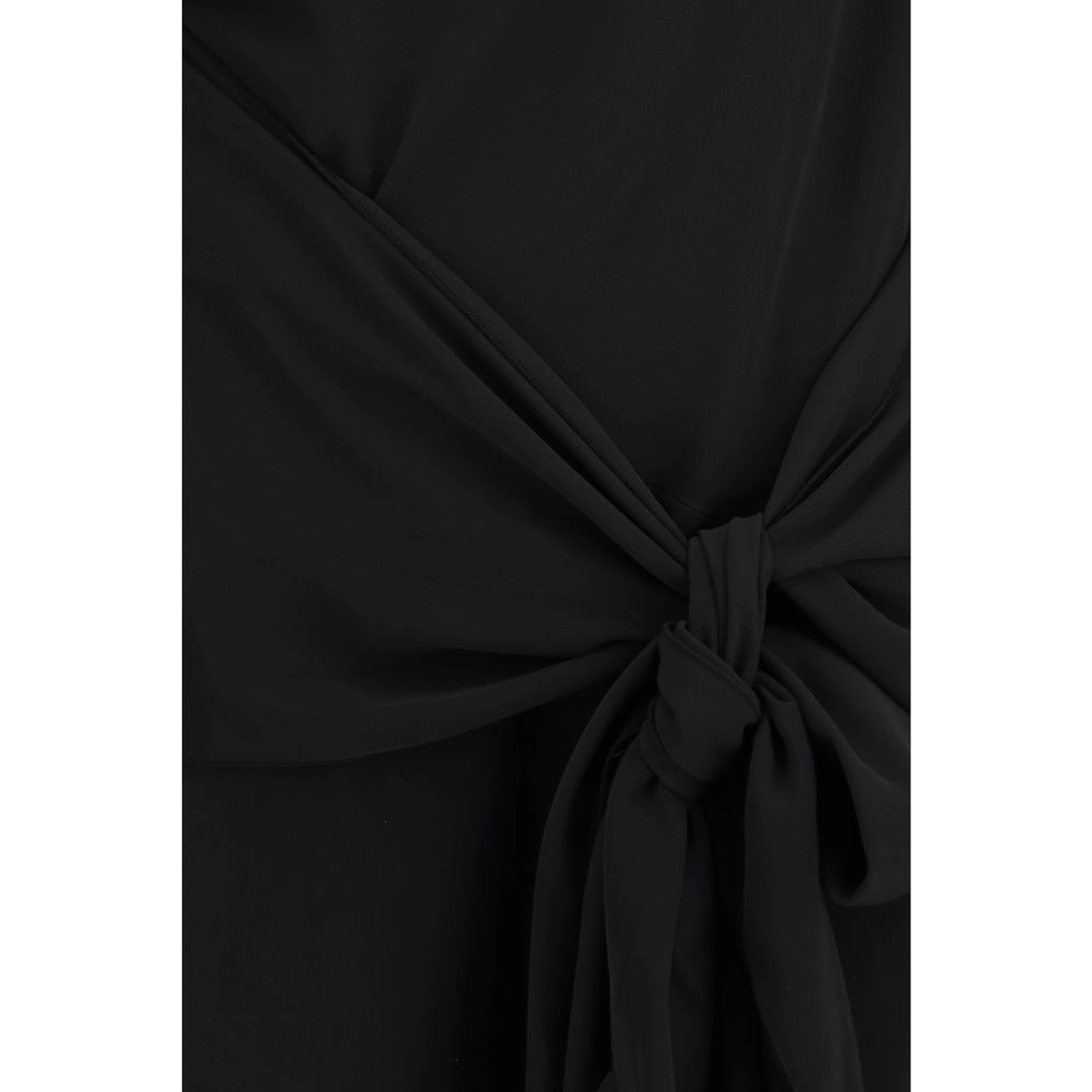 Black Recycled Polyester Cocktail Dress