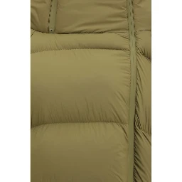 Bicolor Polyamide Full-Length Jacket