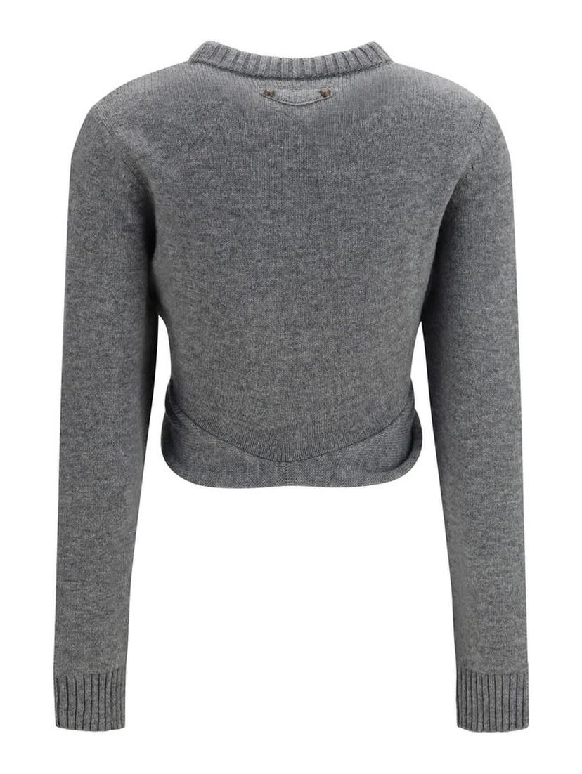 Gray Wool Oves Aries Sweatshirt