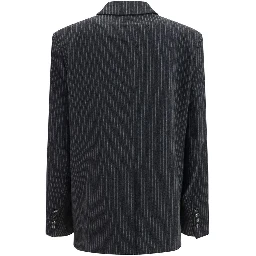 Gray Wool Oves Aries Blazer