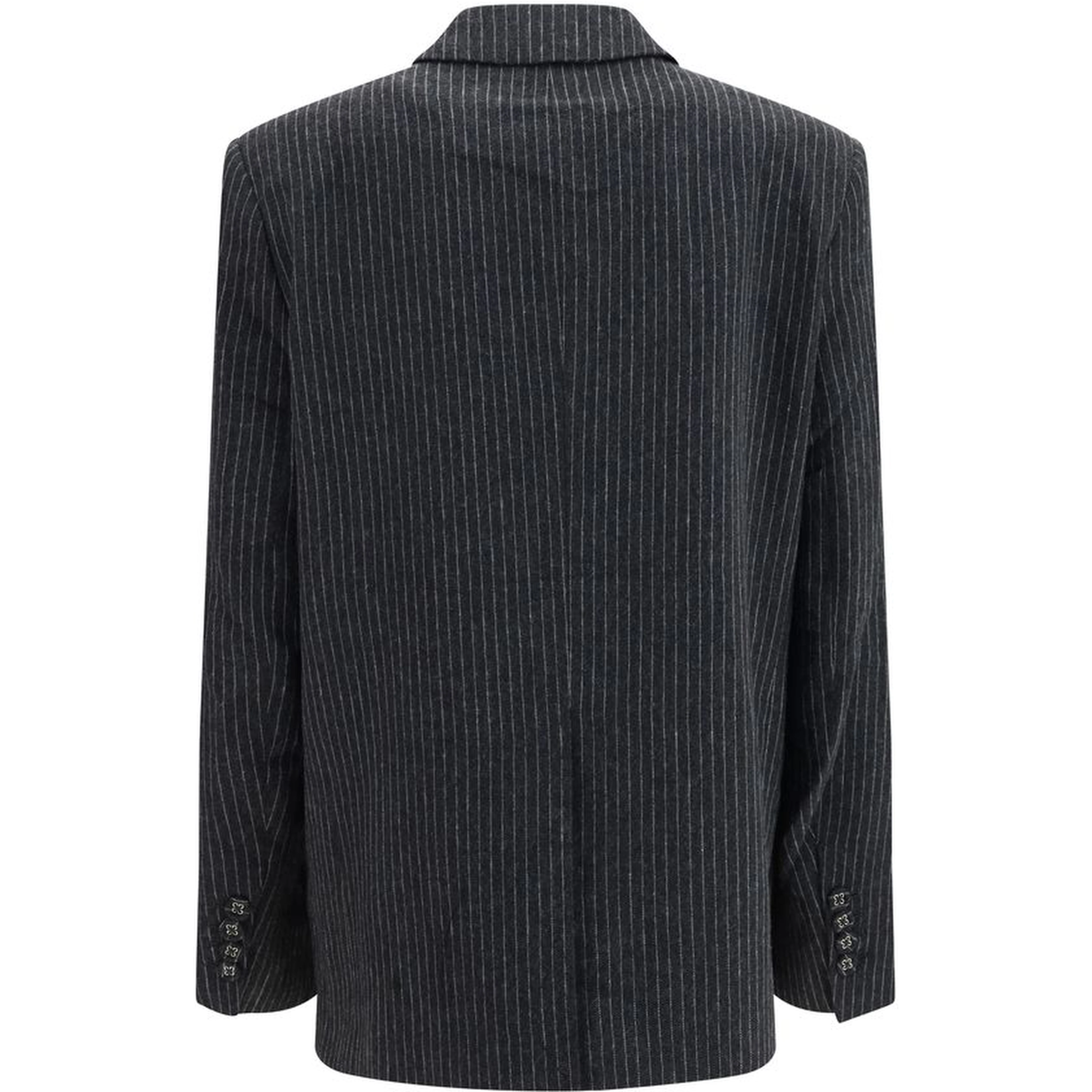Gray Wool Oves Aries Blazer