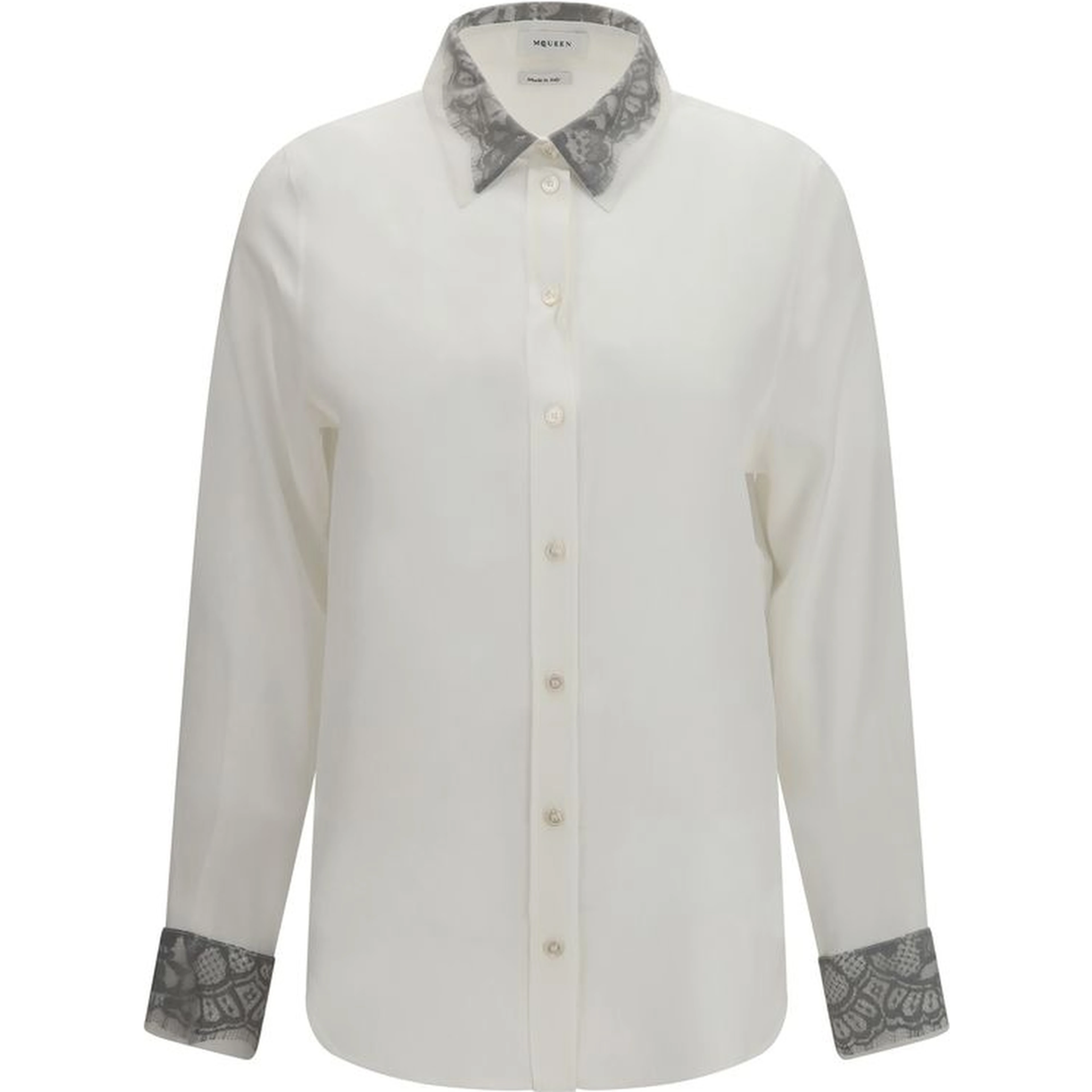 White Silk Dress Shirt