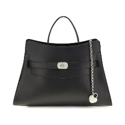 Black Calf Leather Bos Taurus Shoulder Bag