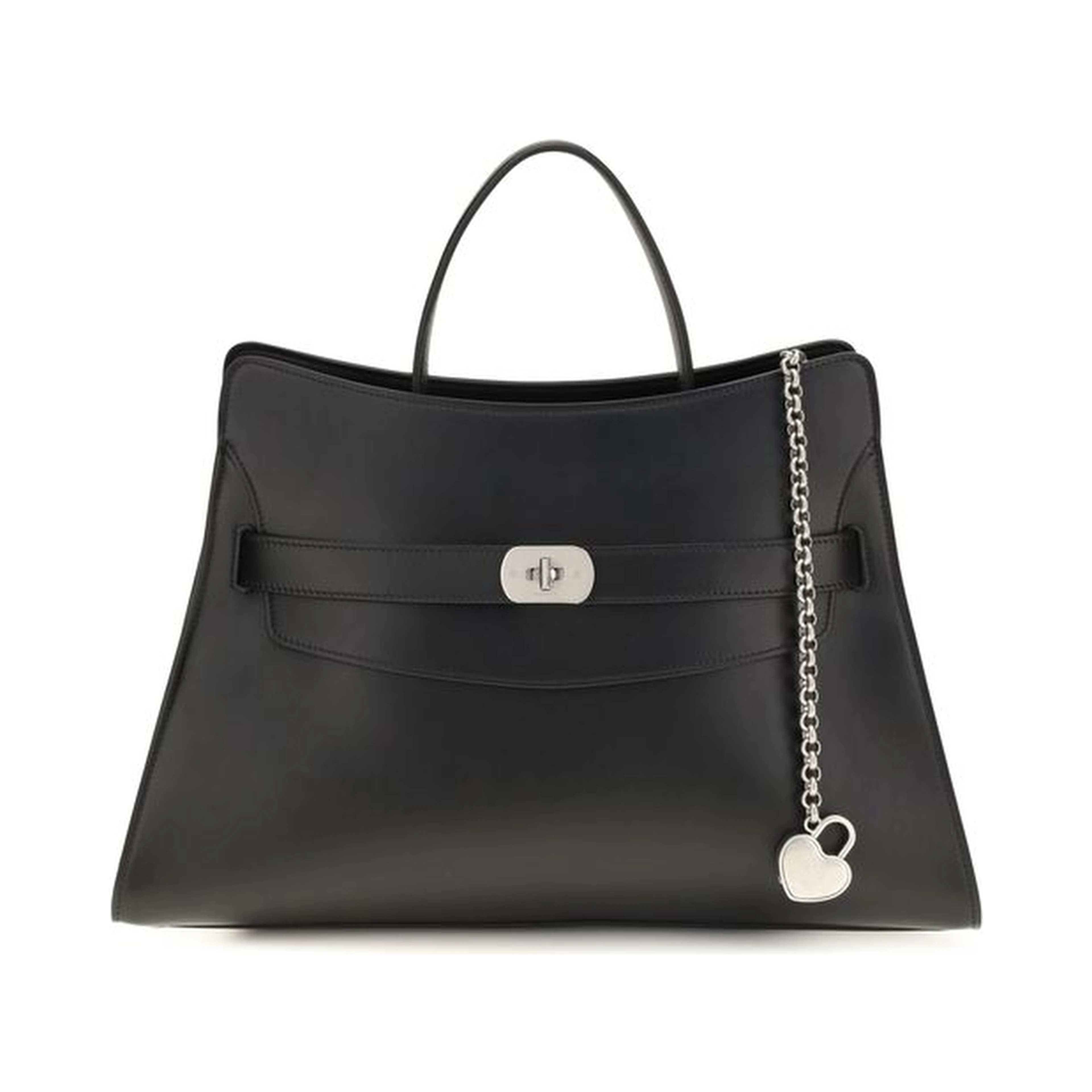 Black Calf Leather Bos Taurus Shoulder Bag