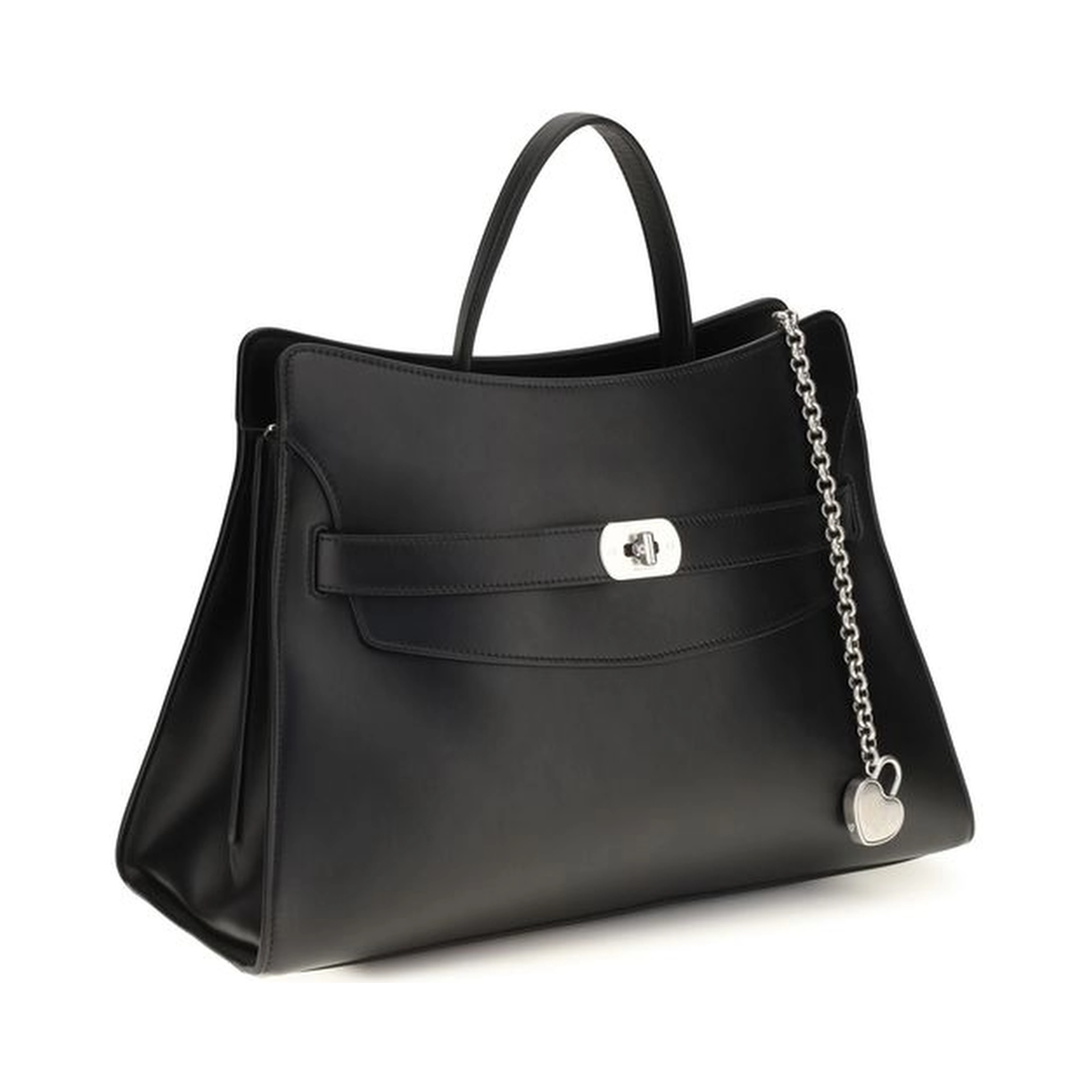 Black Calf Leather Bos Taurus Shoulder Bag