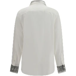 White Silk Dress Shirt