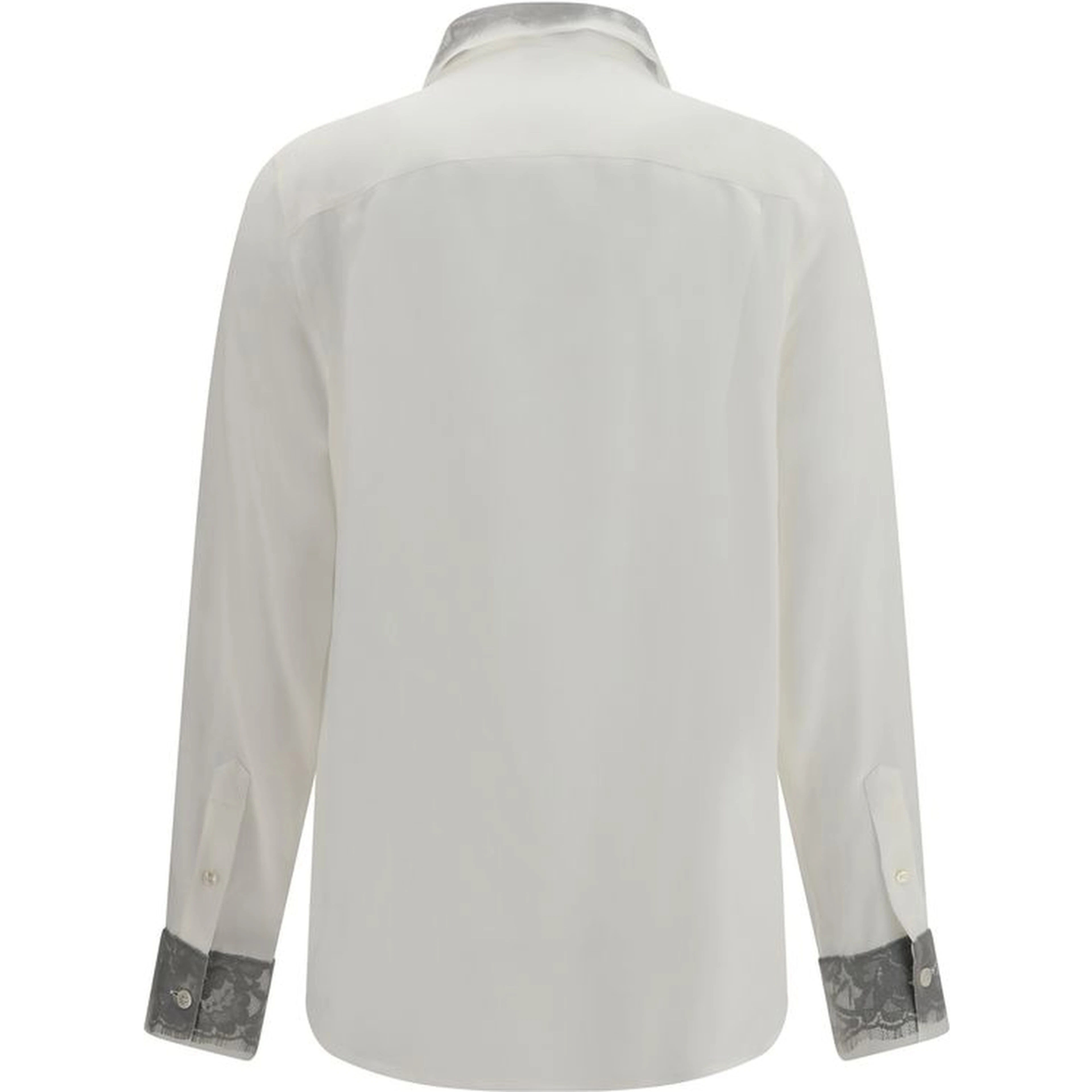 White Silk Dress Shirt