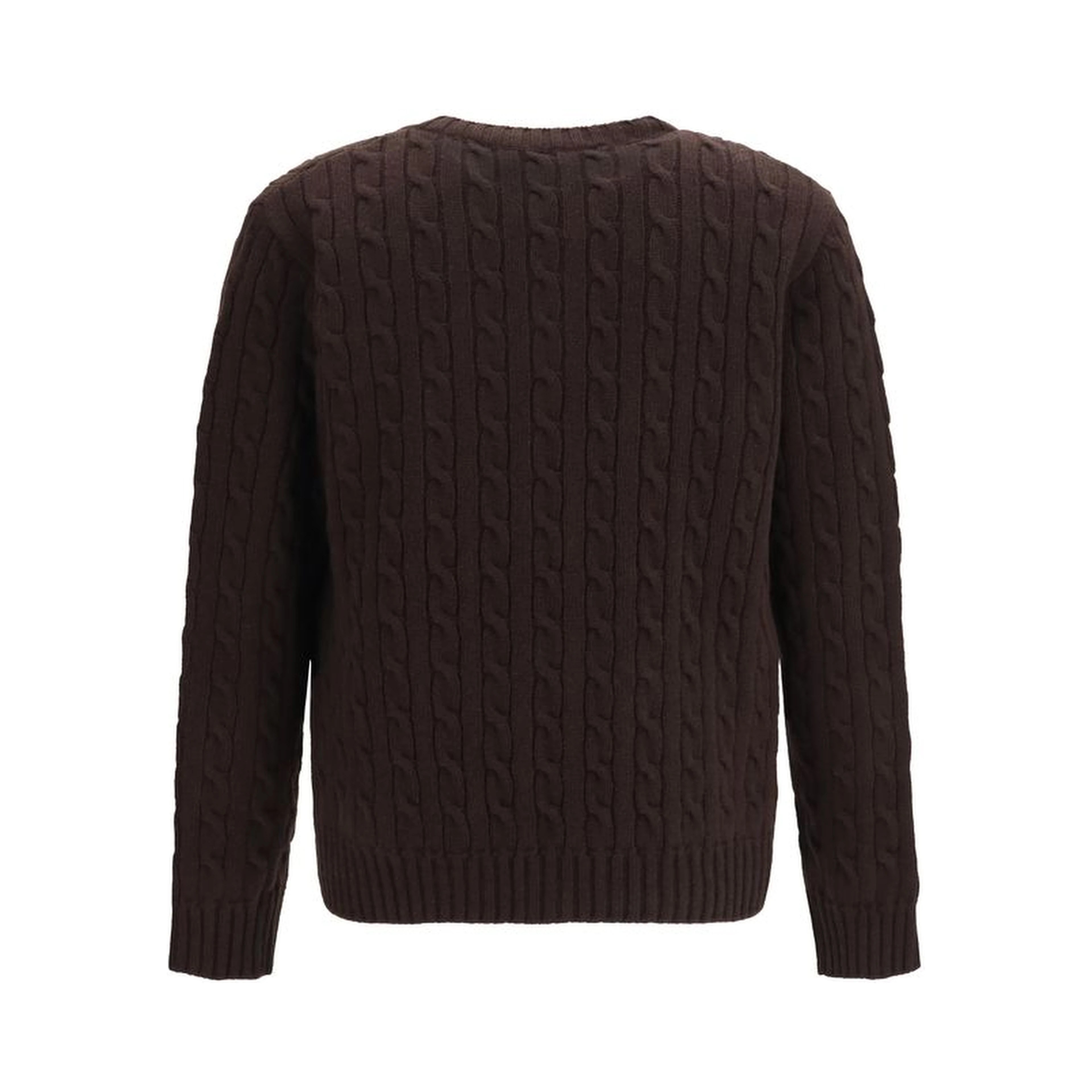 Brown Wool Oves Aries Cardigan