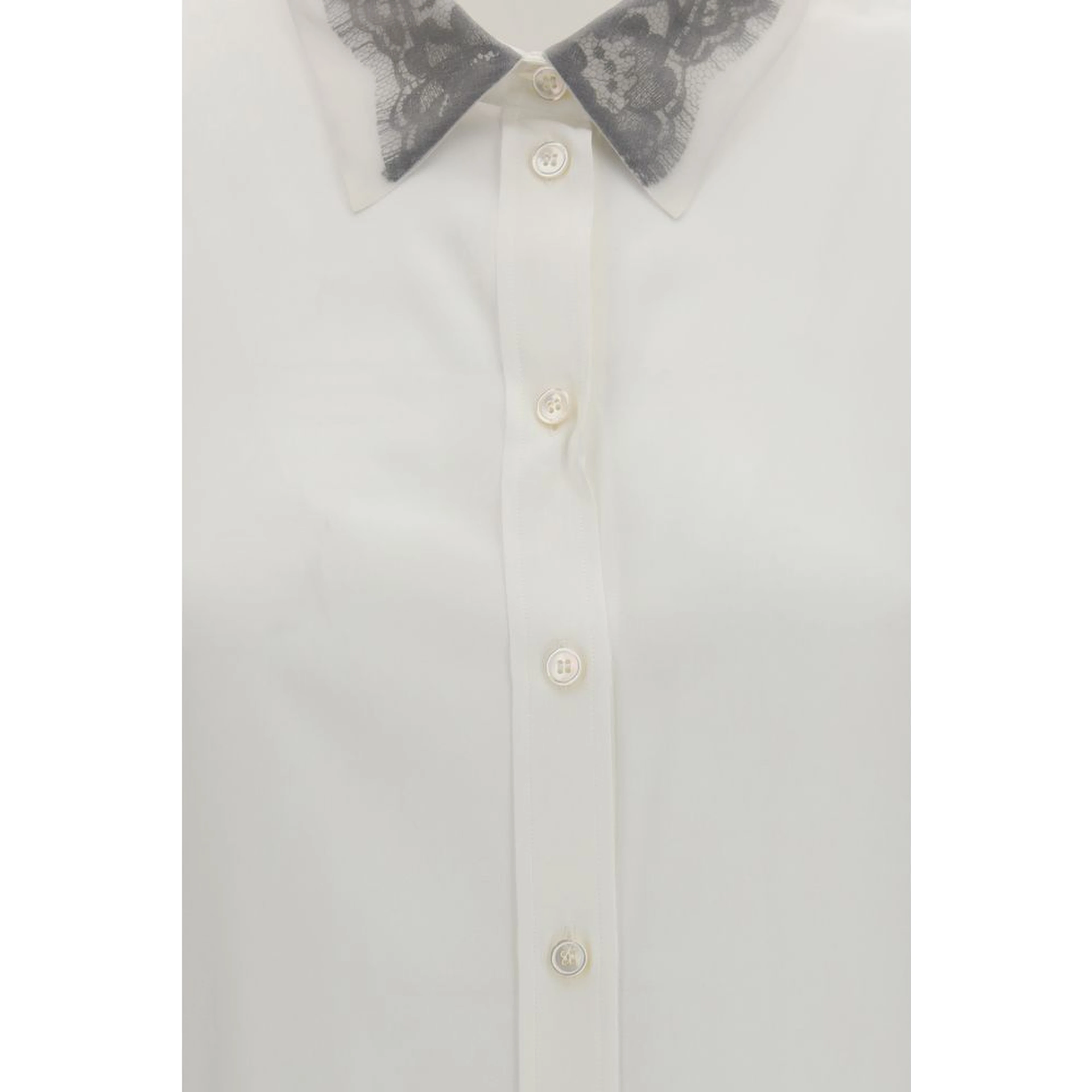White Silk Dress Shirt