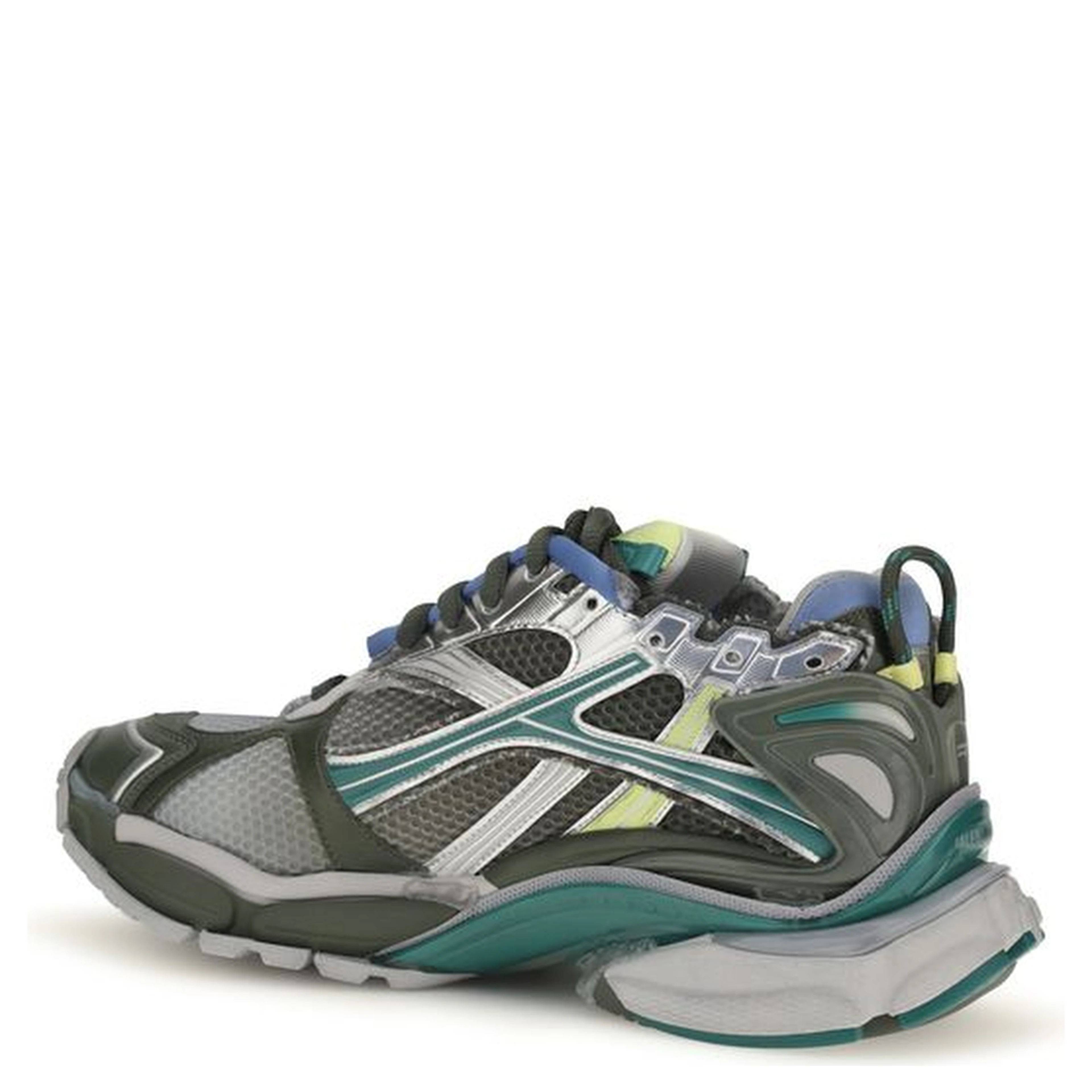 Multicolor Polyester Athletic Sneakers
