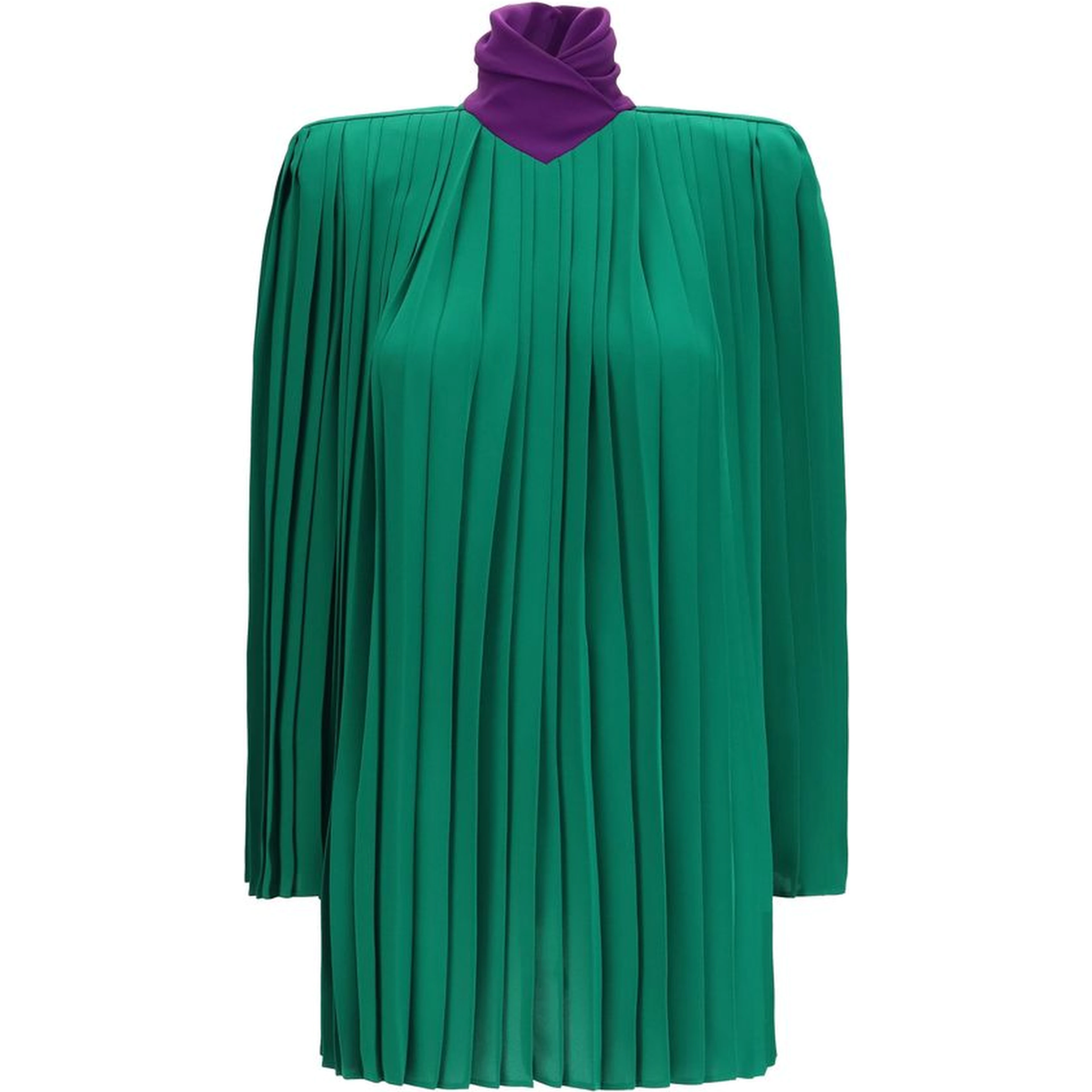 Bicolor Silk Shirt