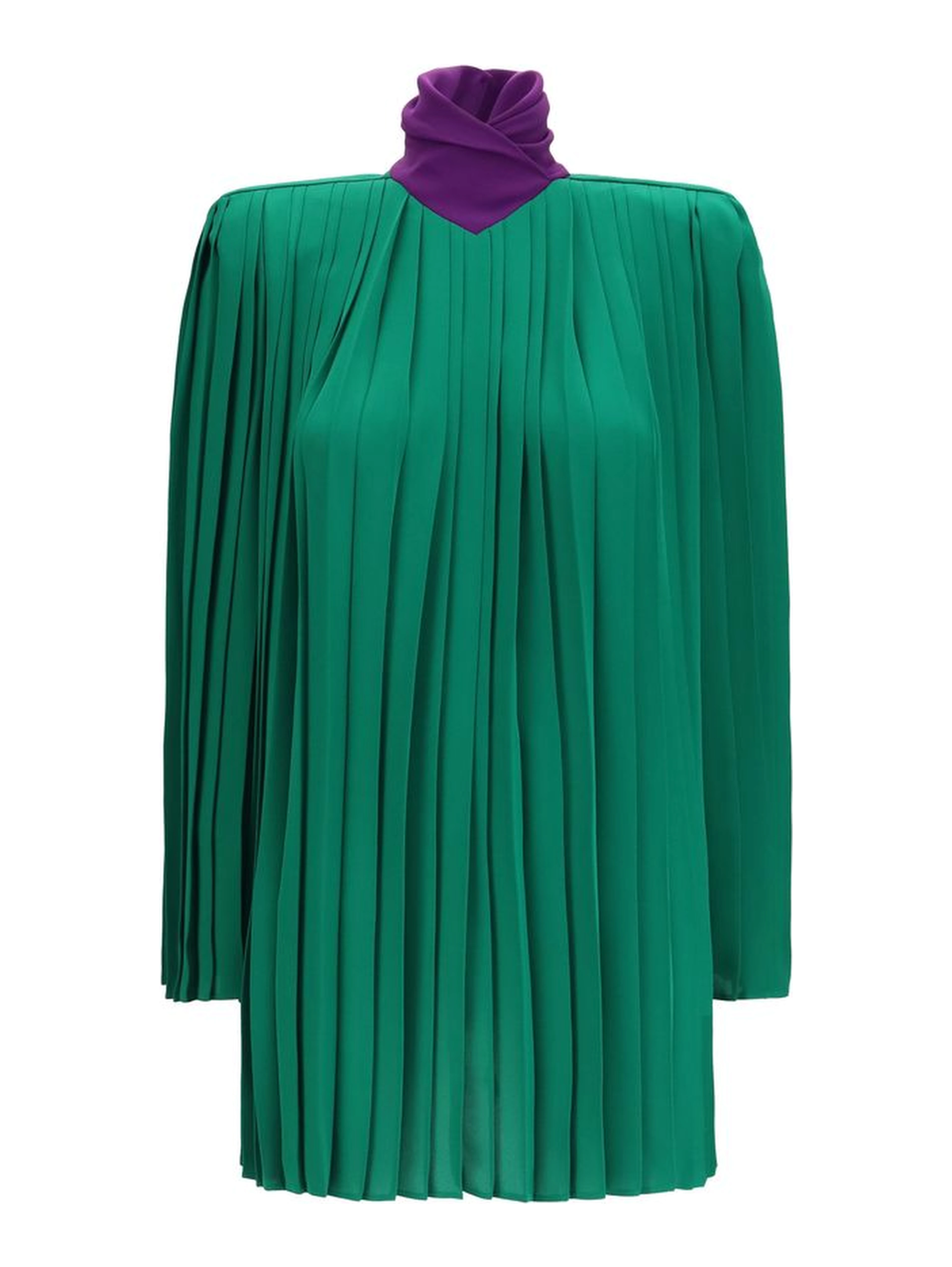 Bicolor Silk Shirt