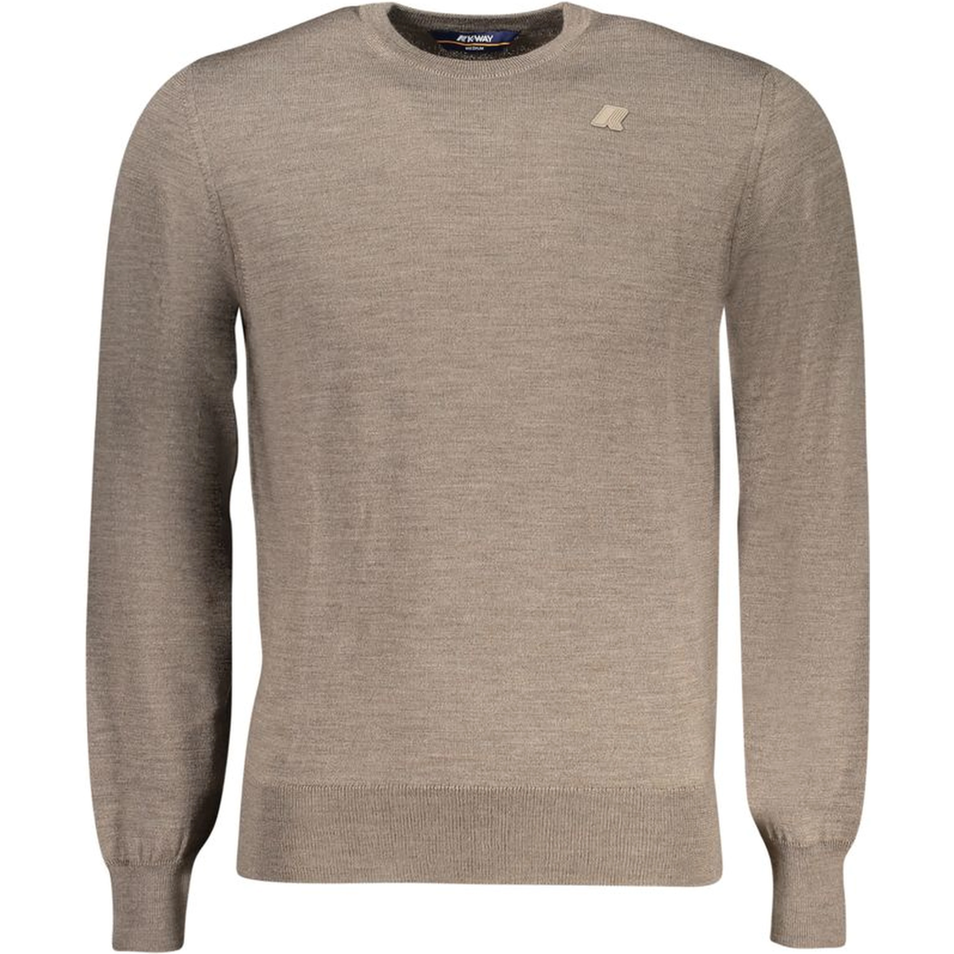 Brown Wool Men Sweater
