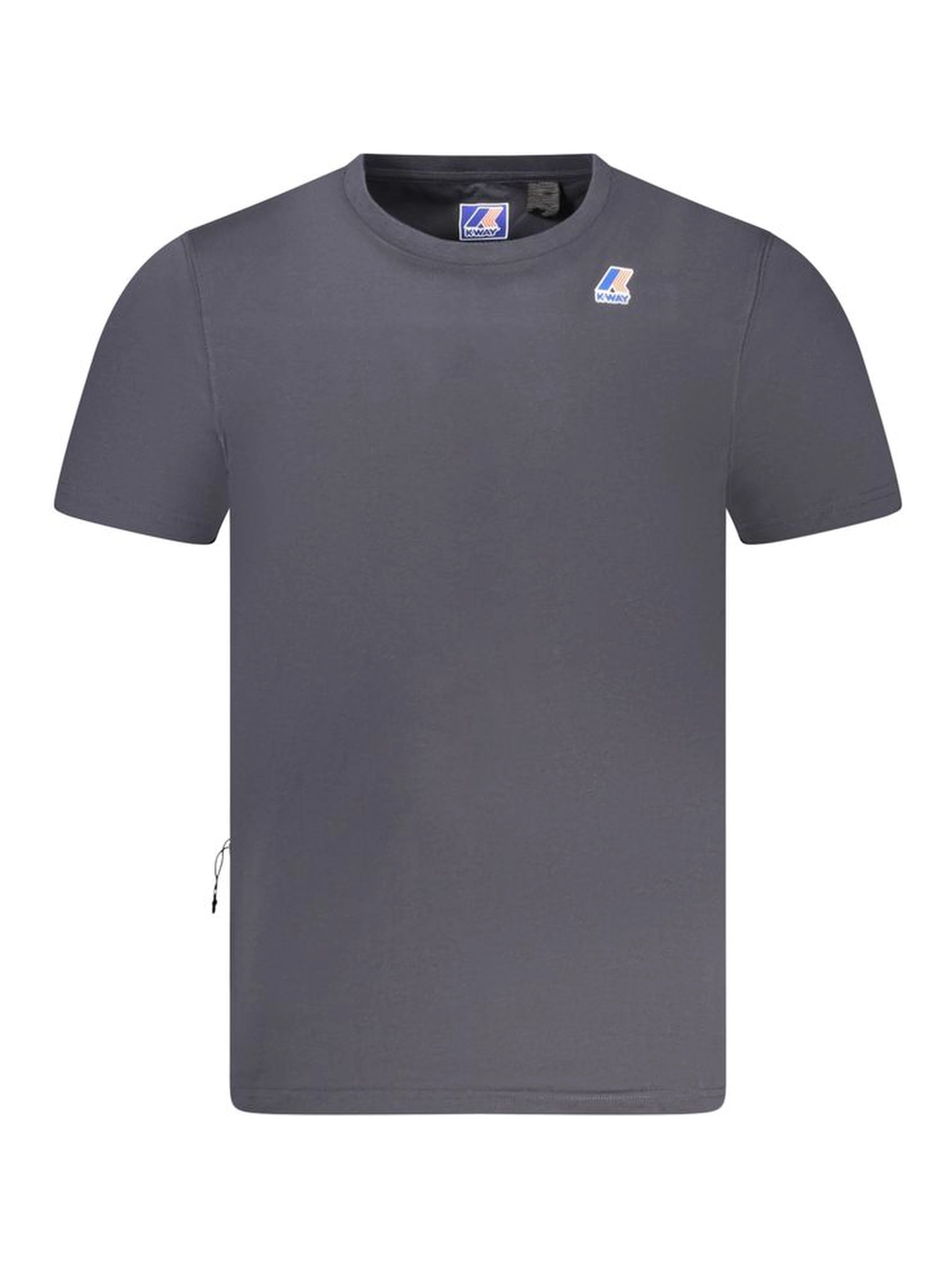 Blue Cotton Men T-Shirt