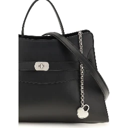 Black Calf Leather Bos Taurus Shoulder Bag