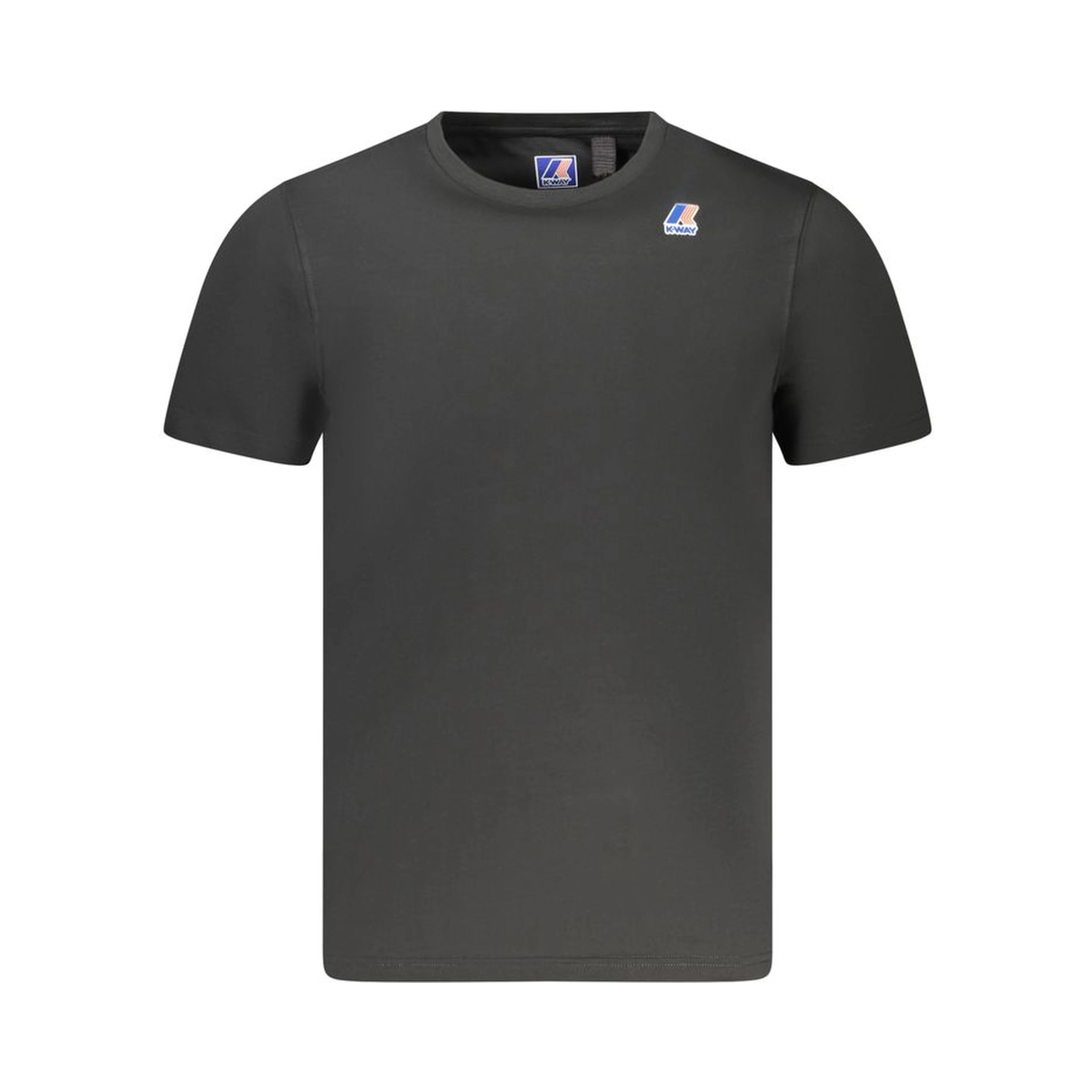 Black Cotton Men T-Shirt