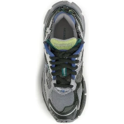 Multicolor Polyester Athletic Sneakers