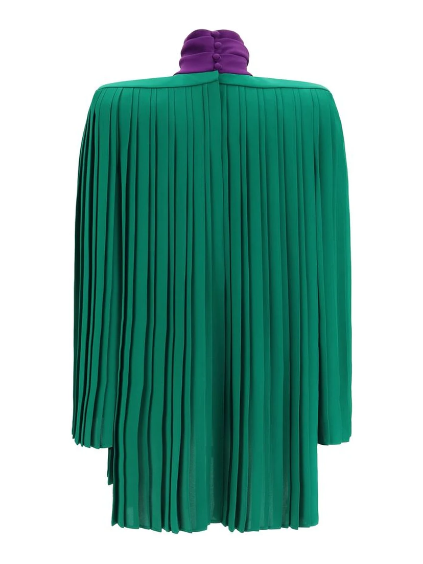 Bicolor Silk Shirt