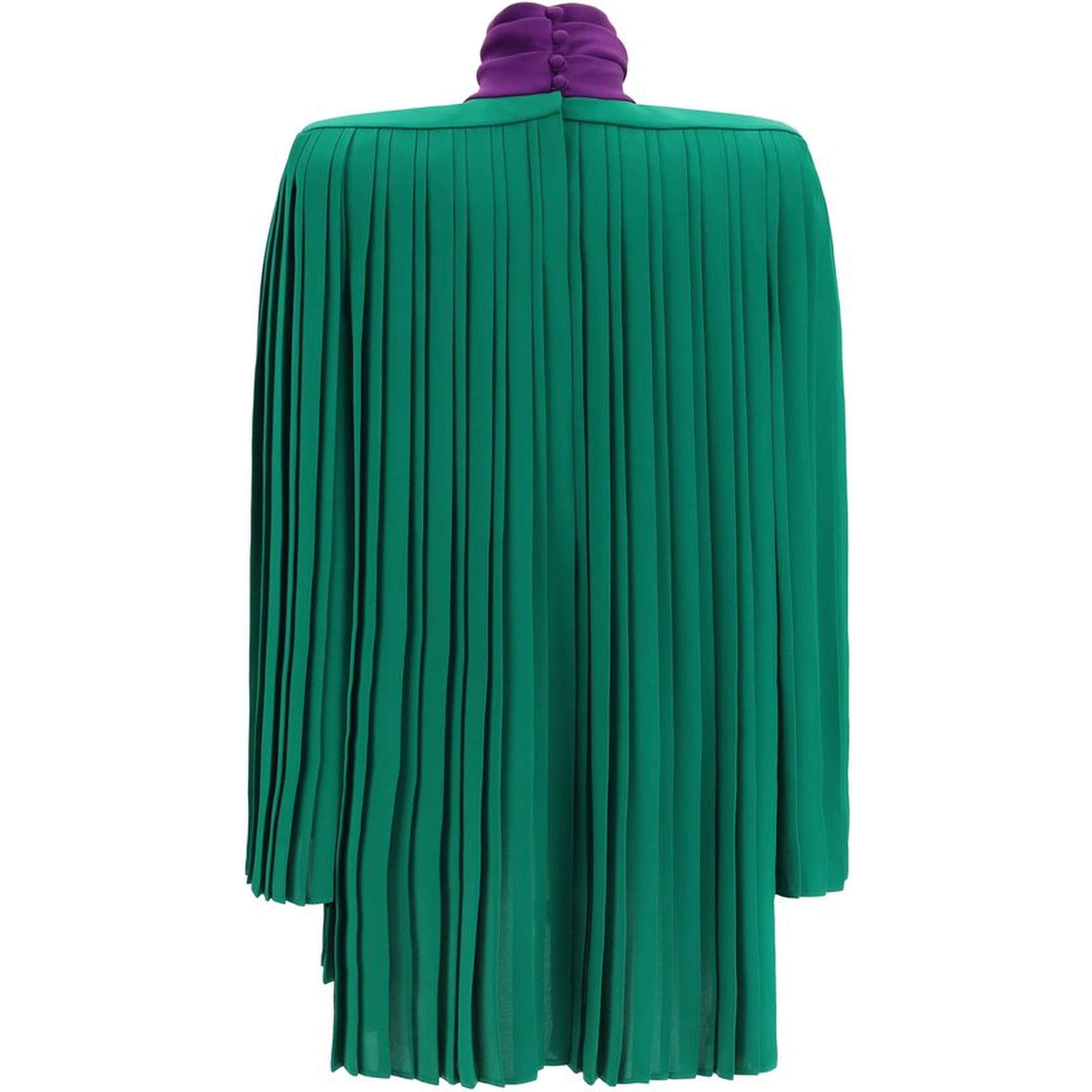 Bicolor Silk Shirt