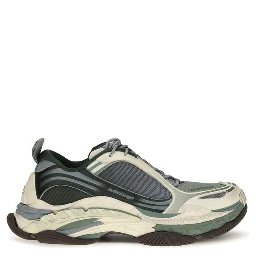 Bicolor Polyethylene Athletic Sneakers