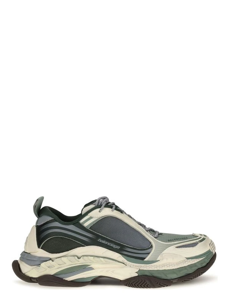 Bicolor Polyethylene Athletic Sneakers