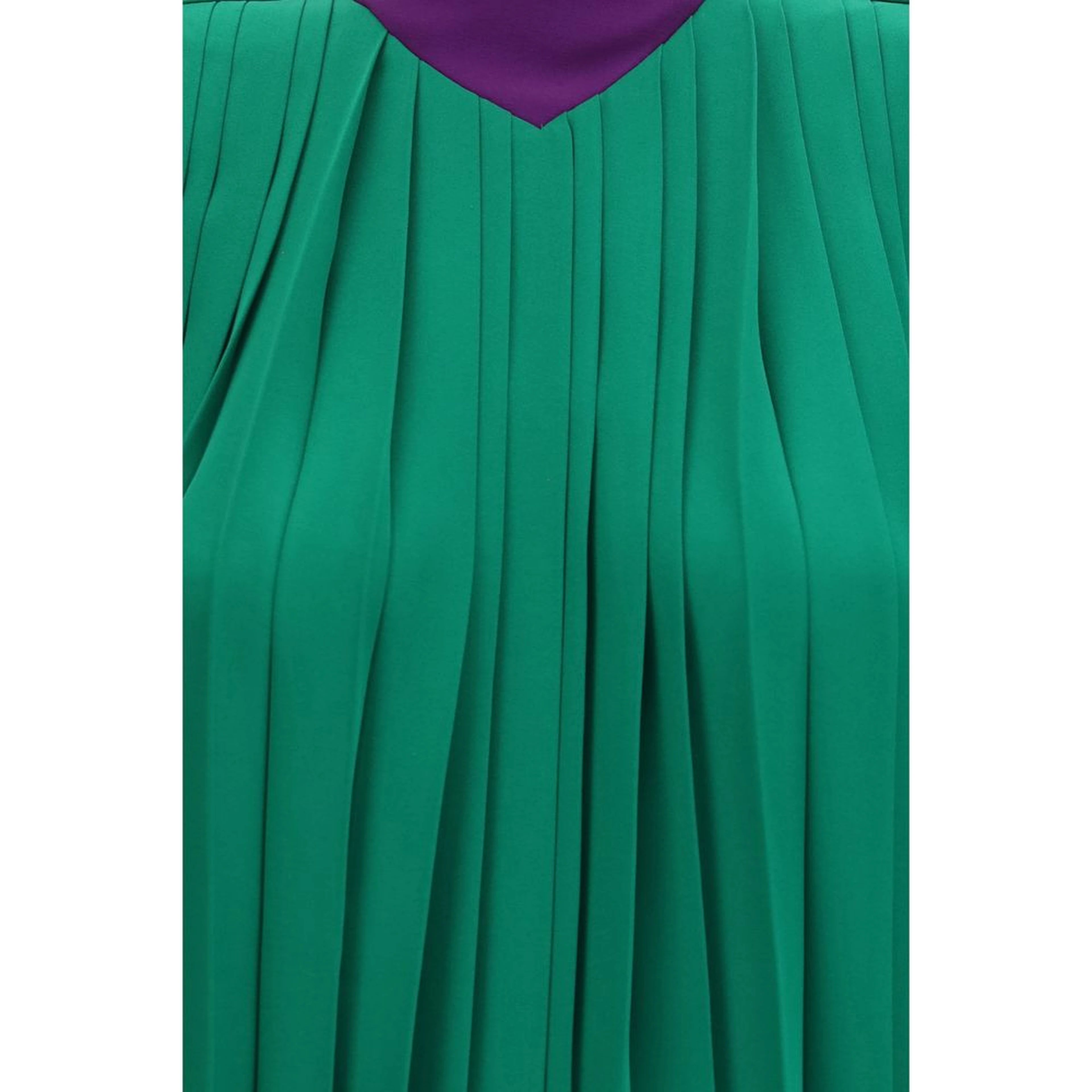 Bicolor Silk Shirt