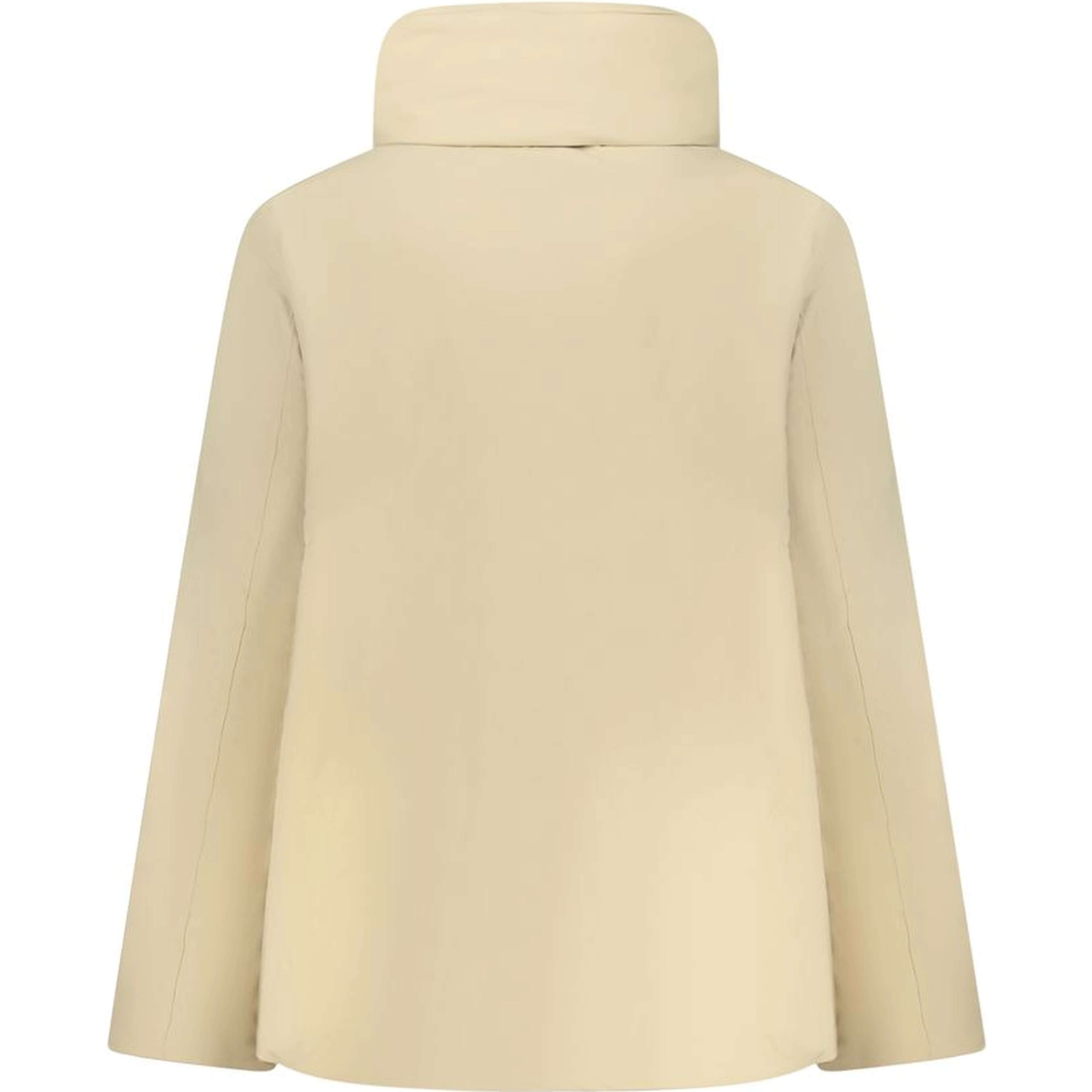 Beige Nylon Women Jacket